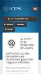 Mobile Screenshot of ceps-survie.com